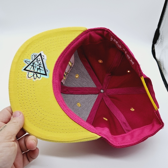 KL KAI LANI SURFBOARDS | colour block snapback flat brim cap hat - Picture 6 of 8